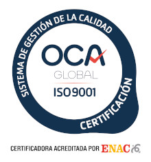 Certificado de calidad ISO 9001